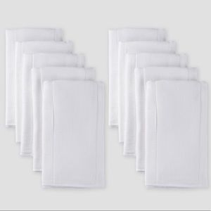 Organic cotton pre-fold gauze cloth diapers (20)